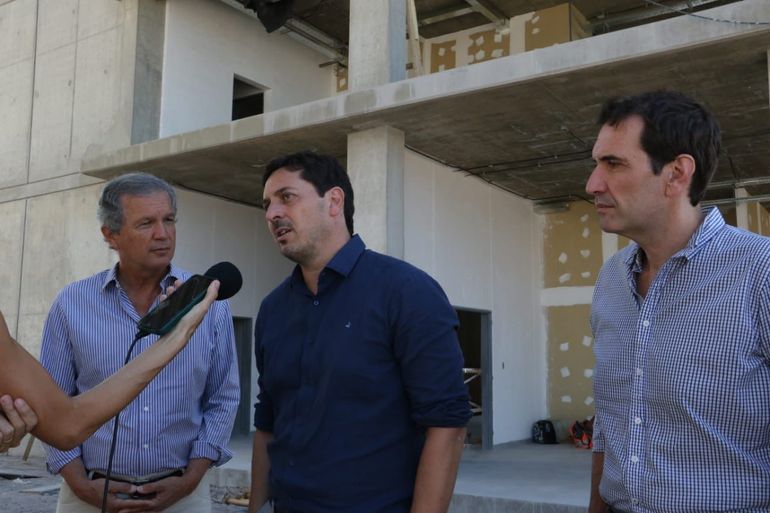 La obra del Polo Tecnológico fue visitada por funcionarios y legisladores.