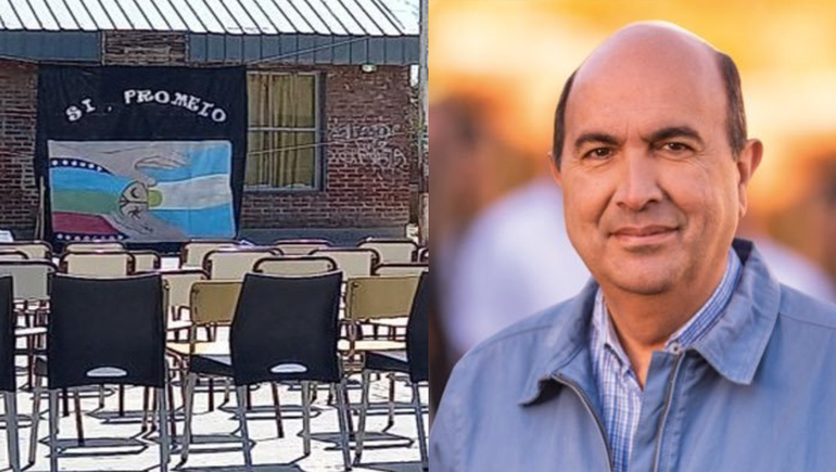 Bermúdez se quejó en las redes porque alumnos juraron la bandera mapuche