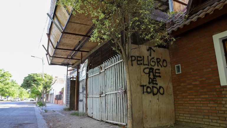 El edificio en construcción en calle Winter / Foto 