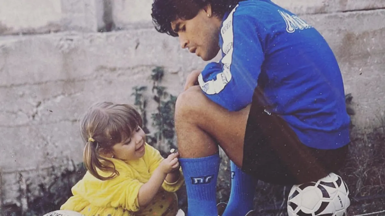 Día del Padre: Dalma contó la emotiva historia de una foto de Diego