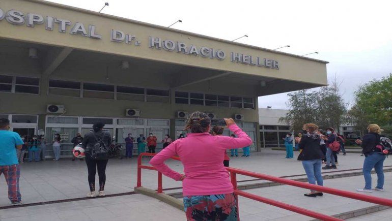 Paro en salud: el Heller sin internación COVID por falta de enfermeros