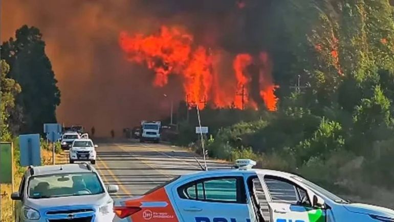 Detuvieron a un sospechoso y liberaron a otros dos por los incendios en El Bolsón