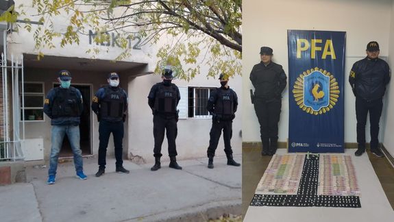 La Federal desbarató un kiosco narco en el barrio Melipal
