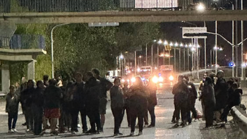 hartos de la inseguridad, asi fue la protesta y el corte en ruta 7