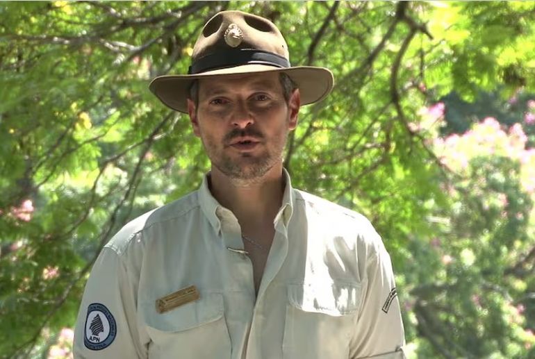 Danilo Hernández Otaño, intendente del Parque Nacional Los Alerces Danilo Hernández Otaño, intendente del Parque Nacional Los Alerces