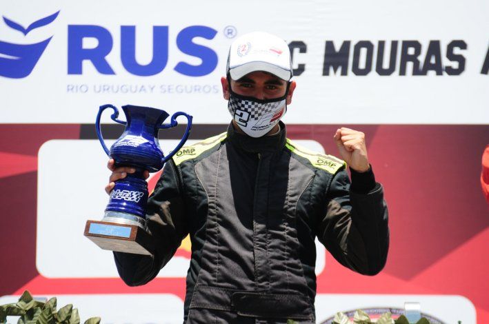 Valentín Jara sumó su segundo podio del año.&nbsp;