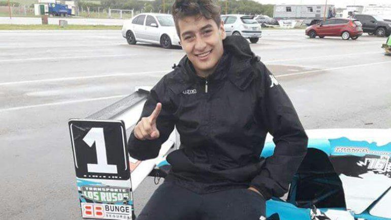 El campeón más joven (15) de la Fórmula Renault Pampeana Neuquina.