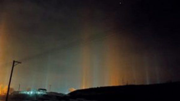 El fenómeno en el cielo de Comallo que cautivó a todos