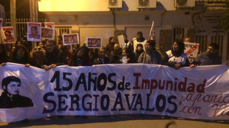 Familiares y amigos de Ávalos renovaron su reclamo de justicia por las calles
