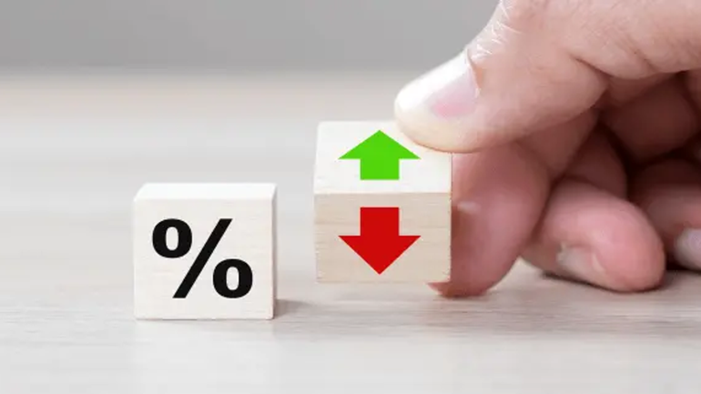 La tasa de interés bajó nuevamente. La tasa de interés bajó nuevamente.