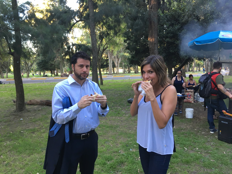 De Paoli y Angela Lerena hicieron calentar las redes