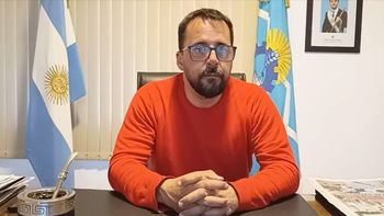 Matías Taccetta, intendente de Esquel. Matías Taccetta, intendente de Esquel.