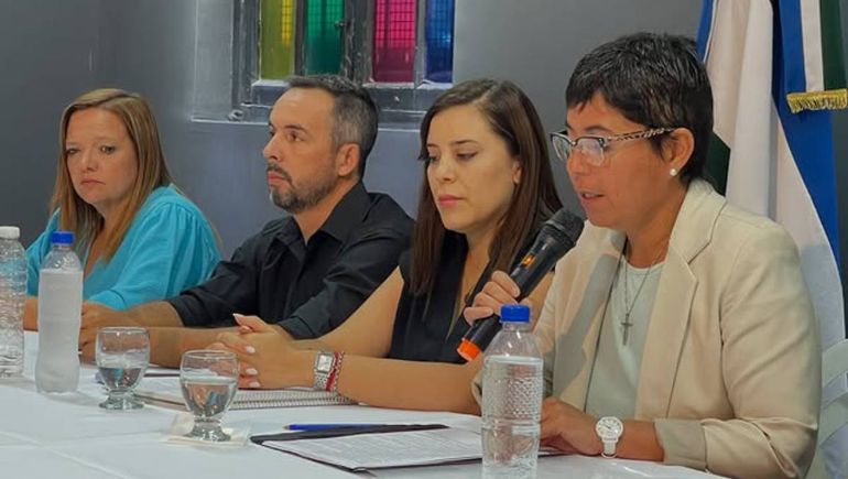 La intendenta de Huergo