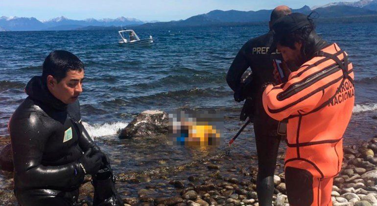 Apareció muerto el kayakista inglés que cayó al lago Nahuel Huapi