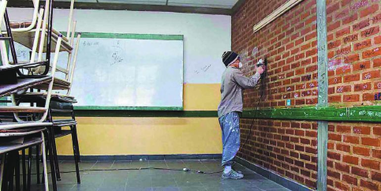 El 95% de las escuelas está funcionando con normalidad