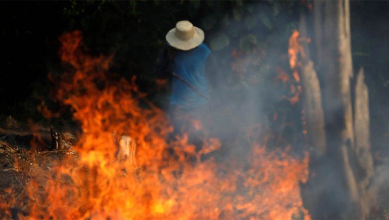 Las desgarradoras imágenes del terrible incendio en la Amazonía