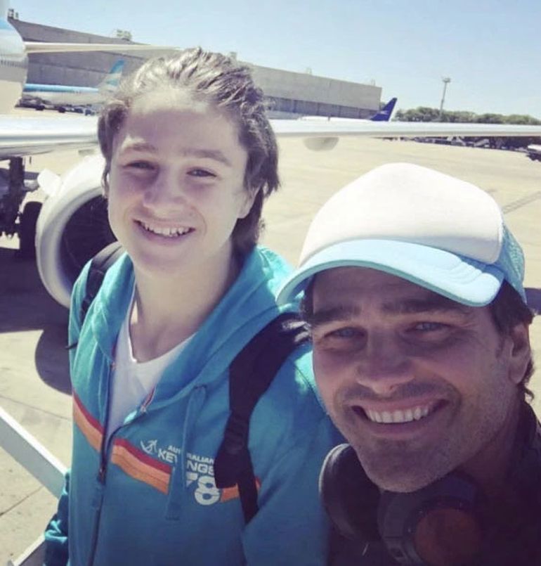 Luka, el hijo de Drago que se retiró del fútbil.