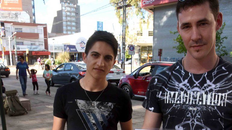 El centro de la ciudad fue el escenario de una colorida movilización ayer por la tarde. Se sintió fuerte el reclamo de reforma de la ley antidiscriminatoria.