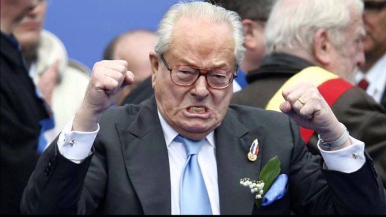 Jean-Marie Le Pen publicó un polémico libro con sus memorias.