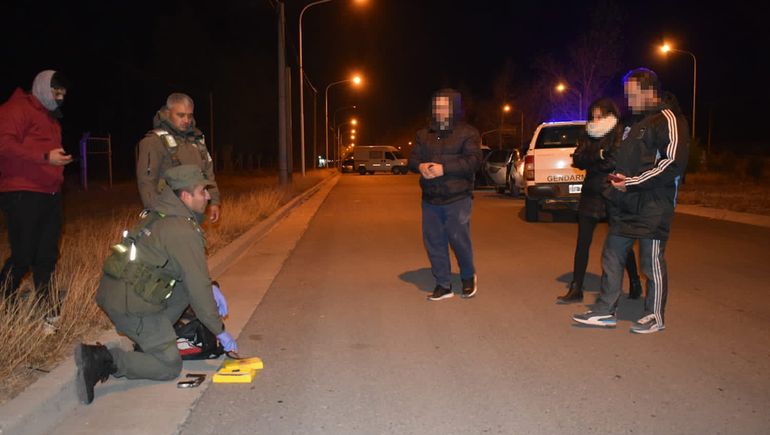 Detienen a banda narco con 2 kilos de cocaína en la Ruta 22