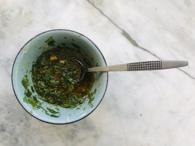 #Yomequedoencasa y cocino: receta de chimichurri
