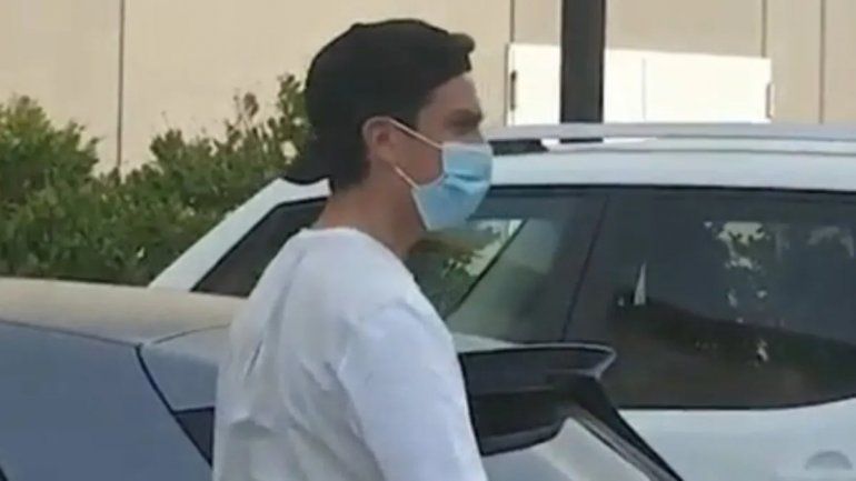 Curado y con barbijo, Dybala volvió a entrenarse en la Juve