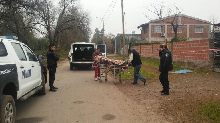 El asesinato se produjo en la localidad de Moreno