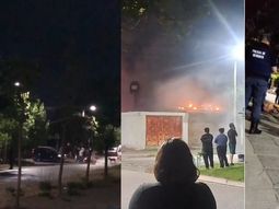 Momentos de extrema violencia se vivieron este lunes por la noche en barrio Islas Malvinas Momentos de extrema violencia se vivieron este lunes por la noche en barrio Islas Malvinas