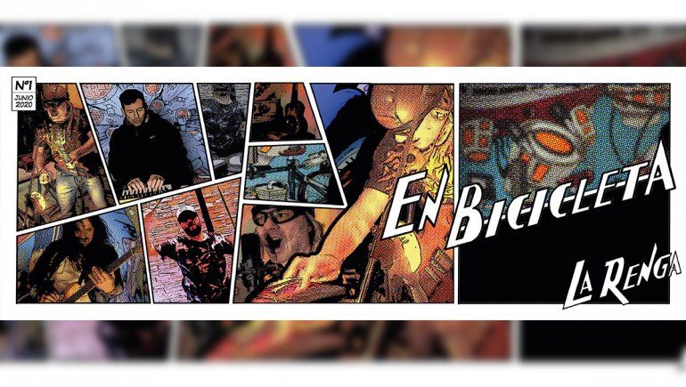 Al estilo cómic, La Renga lanzó una nueva canción