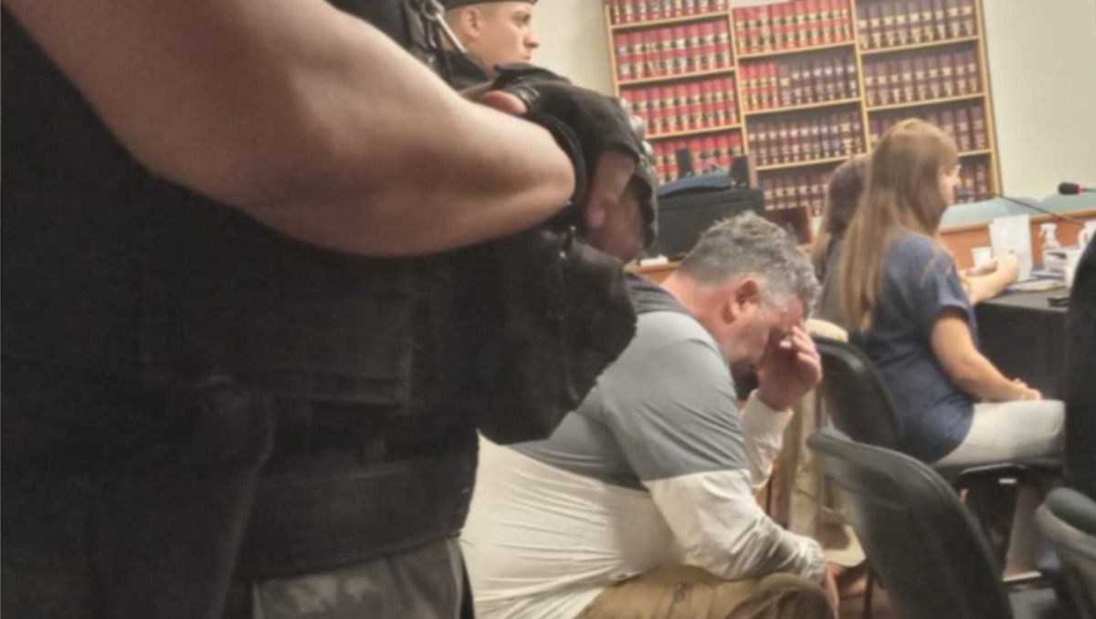 Pablo Moyano, el femicida condenado en el juicio por jurado realizado esta semana en Chubut.&nbsp;