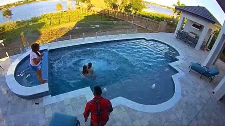 Video: Estrella de la NBA salva a su hijo de morir ahogado