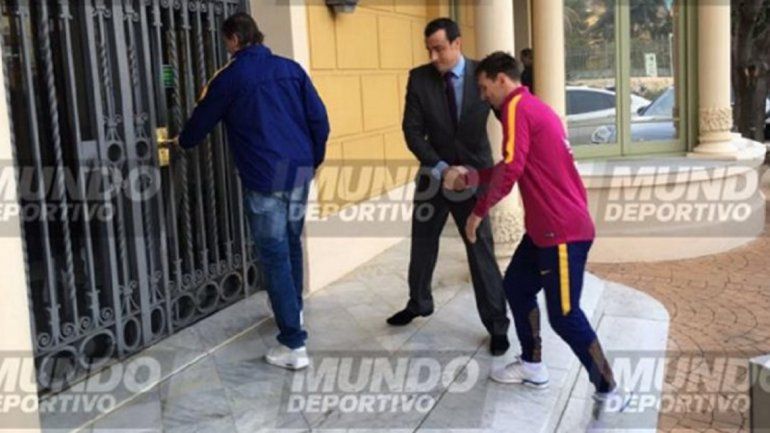 Messi se hizo estudios médicos por sus molestias