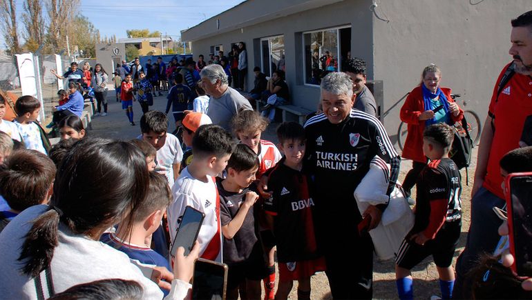 Exitosa primera jornada de la prueba de jugadores de River en Neuquén