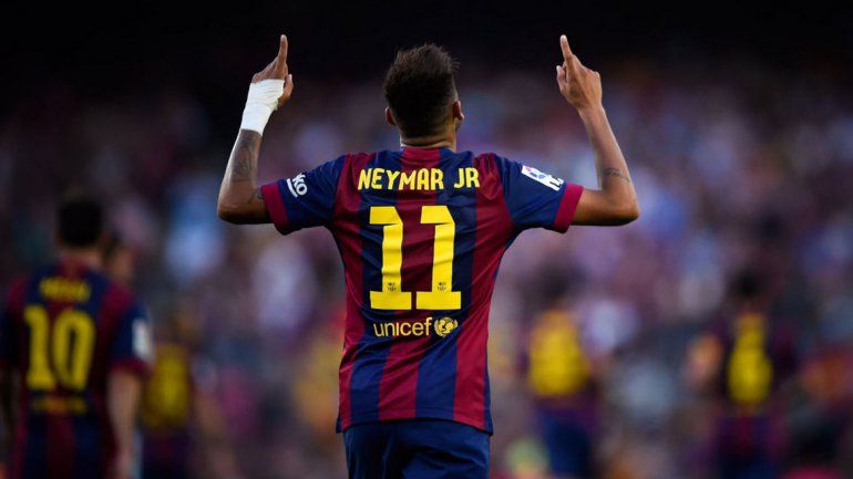 Póker de Neymar en la victoria de Barcelona