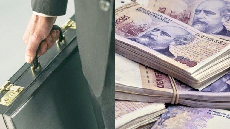 Un periodista encontró casi medio millón en un maletín y lo devolvió
