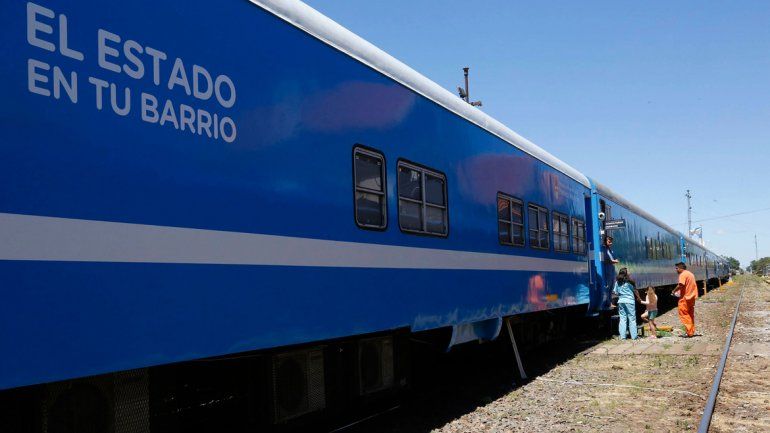 Se puso en marcha en Zapala el tren El Estado en tu barrio que recorrerá el país