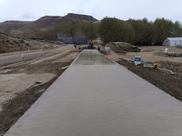 Las obras están avanzando con ritmo. Foto: Vialidad Nacional  Las obras están avanzando con ritmo. Foto: Vialidad Nacional