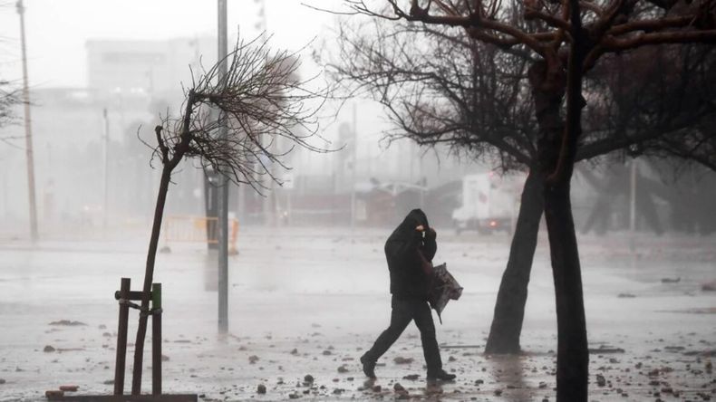 Según la alerta por vientos emitida por el SMN, las ráfagas podrían alcanzar los 80 km/h. | LM Neuquen Según la alerta por vientos emitida por el SMN, las ráfagas podrían alcanzar los 80 km/h.