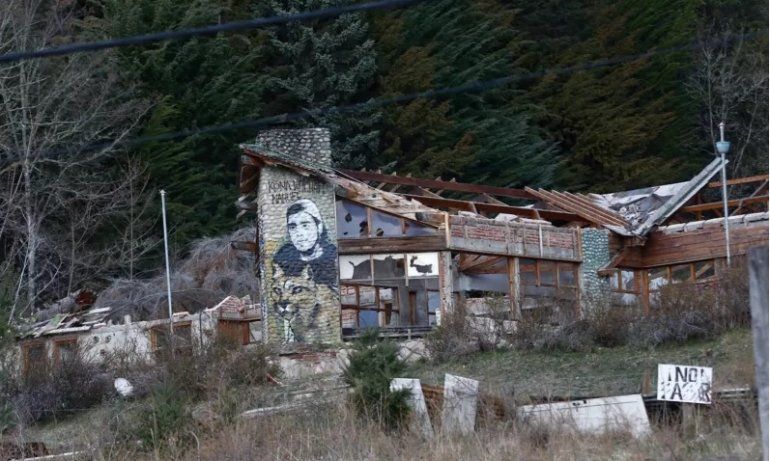 El complejo de Gas del Estado en la actualidad. 