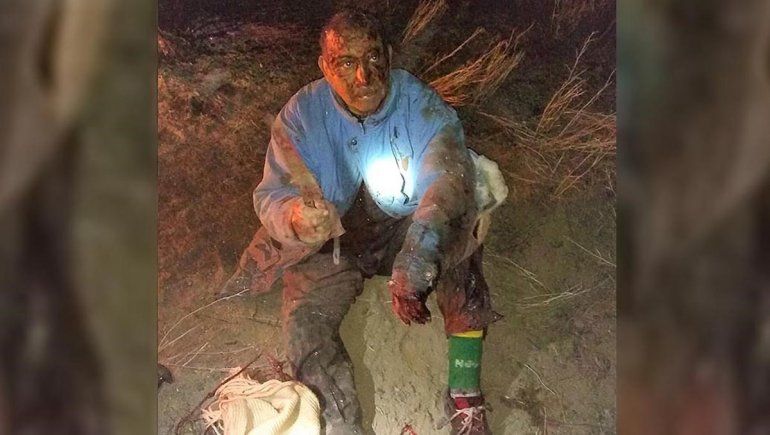 Un campesino peleó mano a mano contra un puma para salvar a su perro