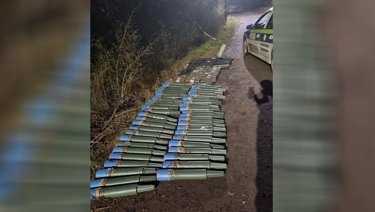 Encontraron un arsenal de explosivos en un camping de Ezeiza