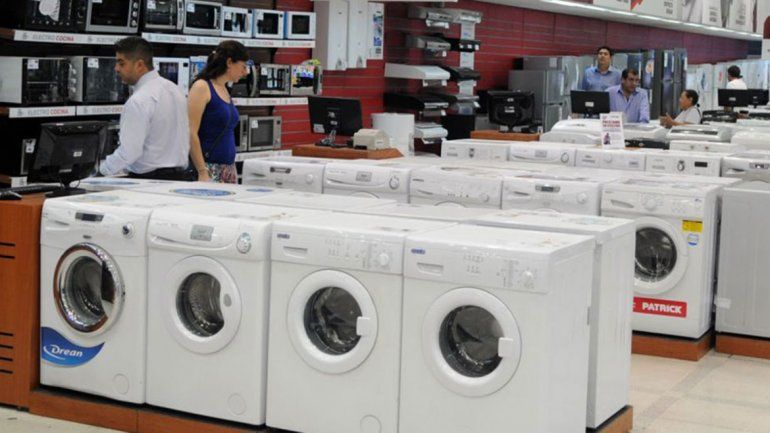 Se desplomaron las ventas de electrodomésticos