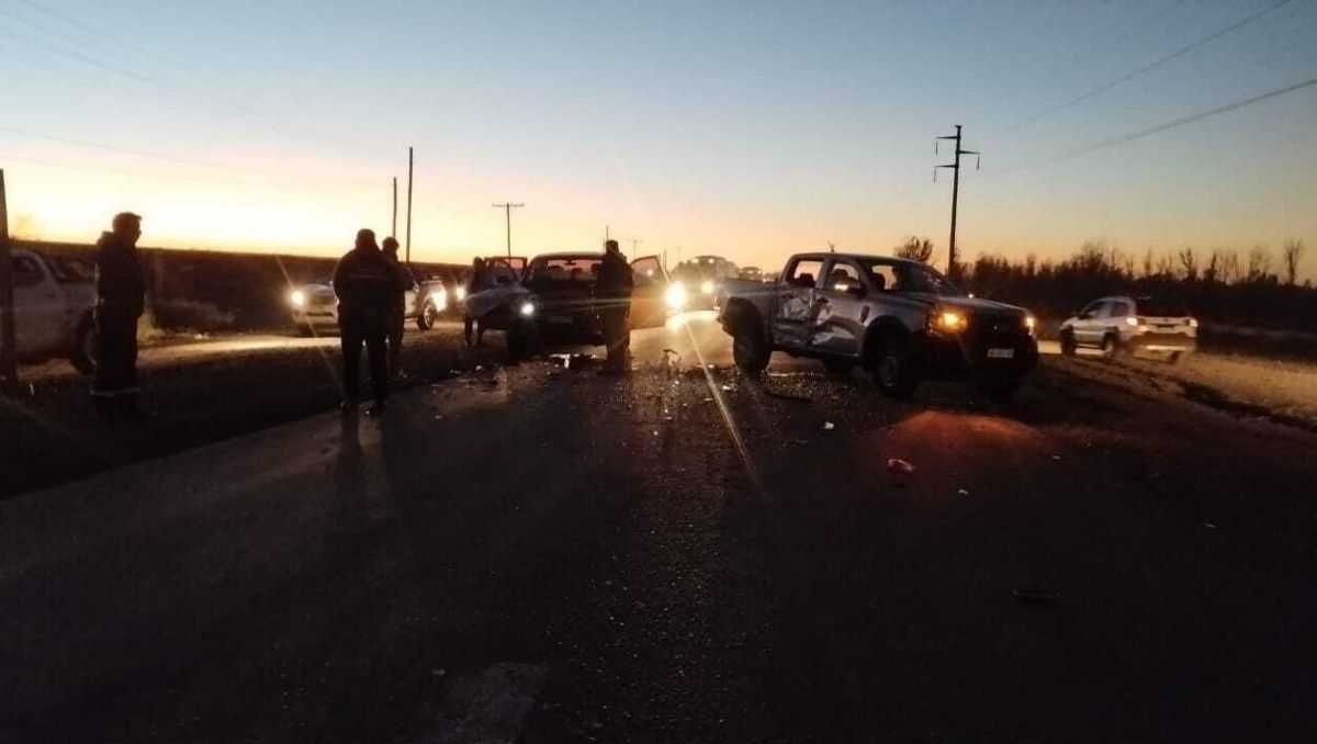 Dos choques en la Ruta 7 generaron caos y demoras en el camino a Vaca Muerta