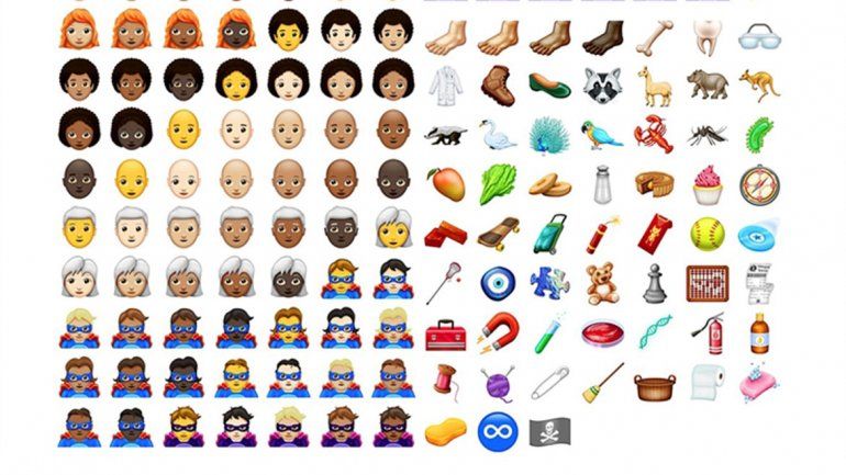 Estos son los nuevos emojis que podrán usarse desde hoy