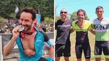 el incomodo cruce entre vicuna y cabre en el ironman el incomodo cruce entre vicuna y cabre en el ironman