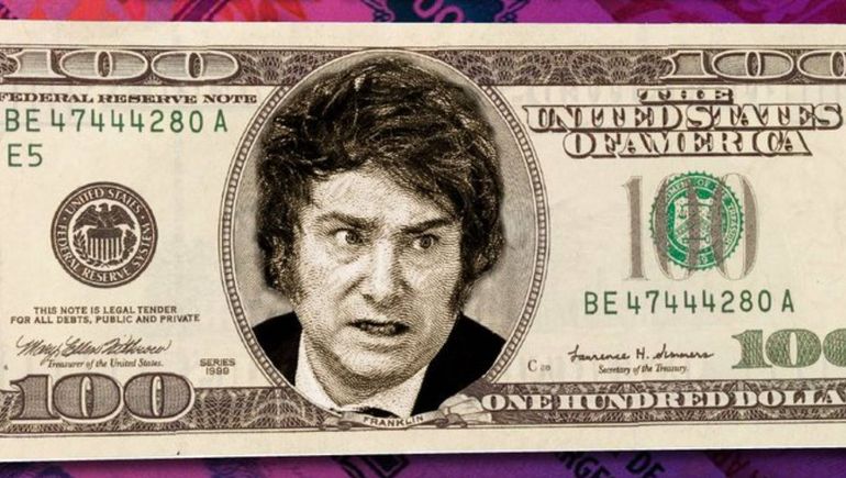 El presidente Javier Milei proyecta un futuro económico con “avalancha de dólares” y salarios más altos para los argentinos. El presidente Javier Milei proyecta un futuro económico con “avalancha de dólares” y salarios más altos para los argentinos.