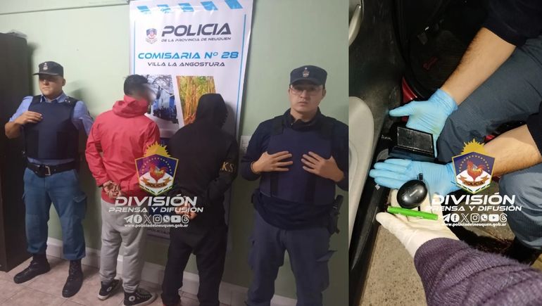 Atraparon a dos ladrones chilenos con inhibidores robando en Villa La Angostura