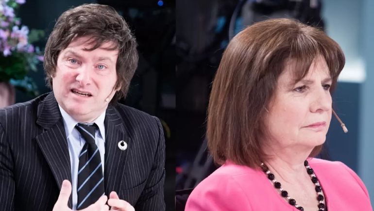 Un reconocido bailarín con Bullrich y una periodista con Milei