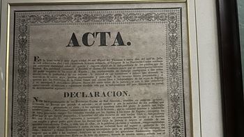 la aduana recupero un impreso original de la declaracion de independencia la aduana recupero un impreso original de la declaracion de independencia