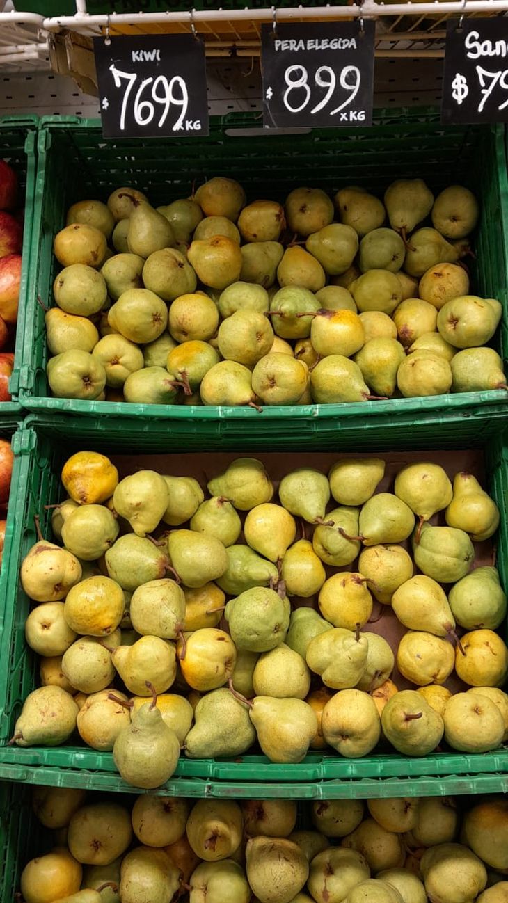 La foto es del 30 de noviembre de 2024 de una góndola de una importante cadena de supermercado nacional en la costa bonaerense (Pinamar). La foto es del 30 de noviembre de 2024 de una góndola de una importante cadena de supermercado nacional en la costa bonaerense (Pinamar).